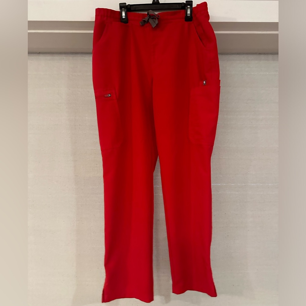 Figs Yola skinny scrub pants, Medium Petite